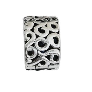 Authentic Pandora S-Clip Serpentine Swirl Charm 935 ALE
